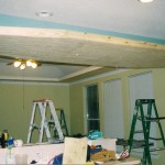Custom bar and ceiling