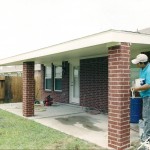 Painting House Trim in Houston
